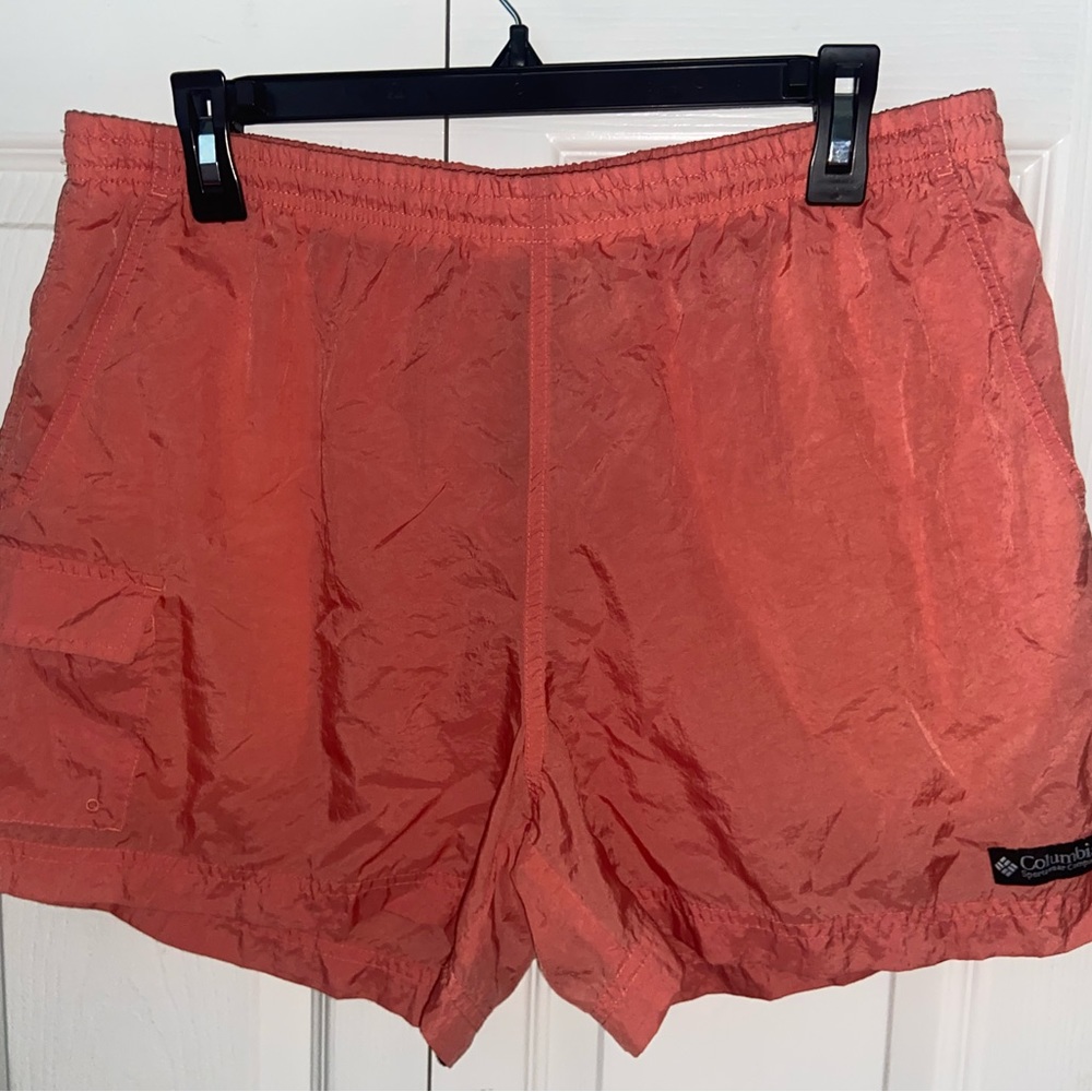 Pink Columbia water shorts